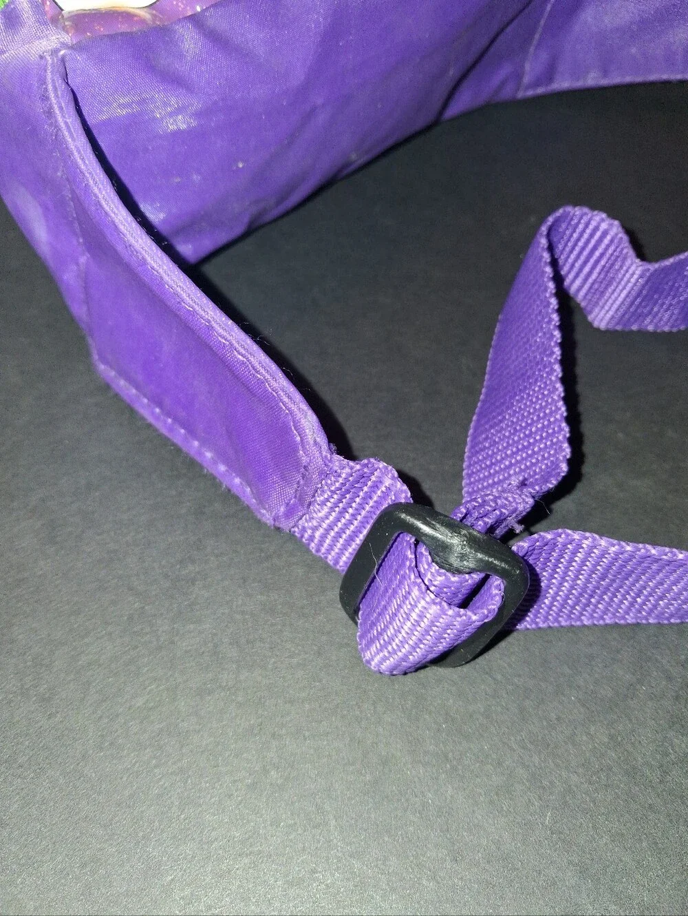 RARE!!! HTF Vintage Teletubbies Purple Fanny Pack Belt Bag
